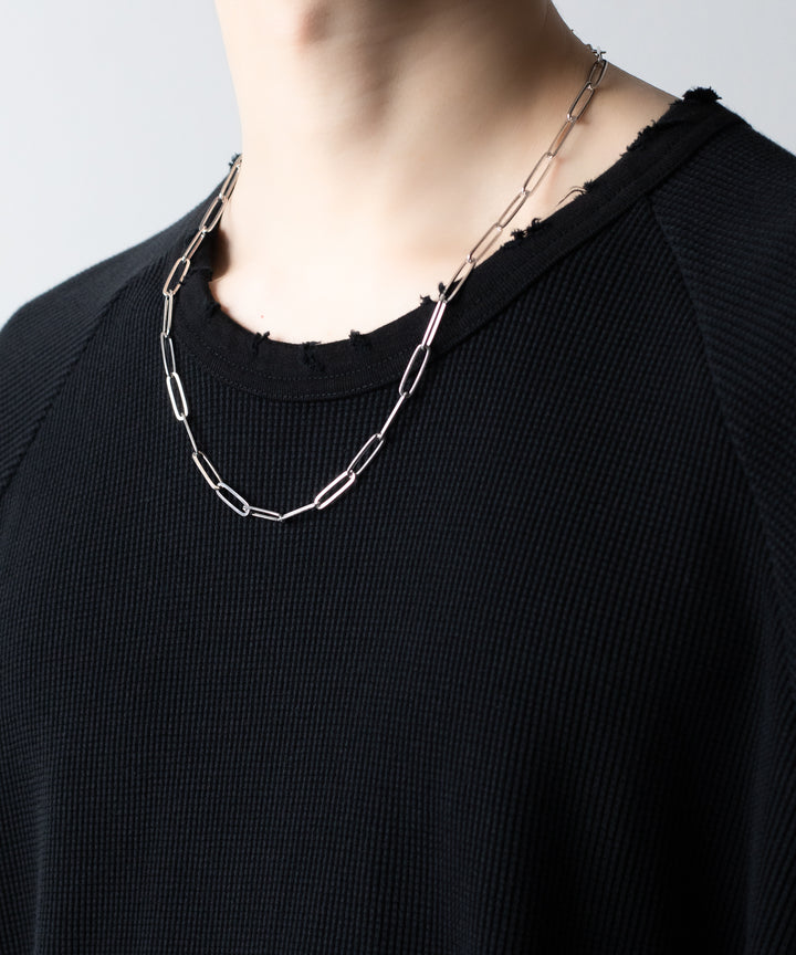 【THE OBJECT】SIGNATURE MINI KARABINA NECKLACE - SILVER