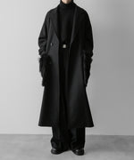 画像をギャラリービューアに読み込む, ssstein(シュタイン)の24AWコレクション OVERSIZED POCKET COAT (POCKET FUR) - BLACK 公式通販サイトsession福岡セレクトショップ
