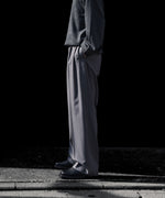 画像をギャラリービューアに読み込む, ANTHEM A アンセム エーのWOOL TROPICAL SIDE GATHER SLACKSの公式通販サイトsession福岡セレクトショップ
