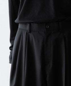 SUBLATIONS / サブレーションズ】SUPER140 3TUCK BAGGY TROUSERS