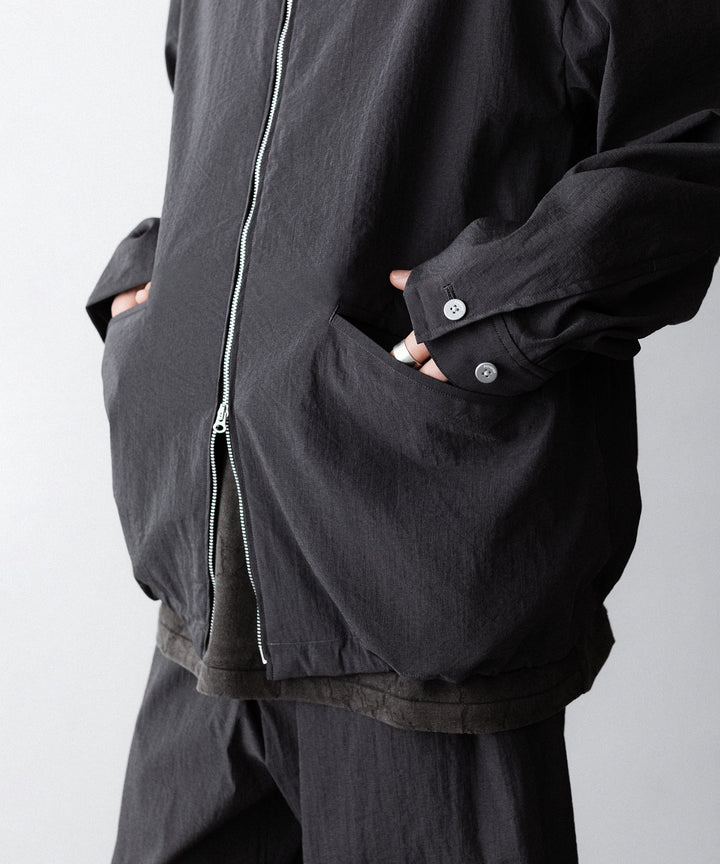 paratrait-パラトレイトのBARK SKIN BLOUSONのCHARCOAL公式通販サイトsession福岡セレクトショップ