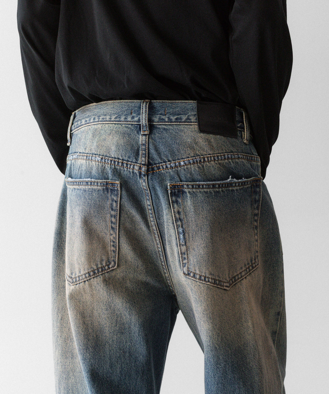 CODA コーダのFADED DIRTY INDIGO WASHED  BREAK CUT WIDE FLARED JEANSのFADED DIRTY INDIGO 公式通販サイトsession福岡セレクトショップ