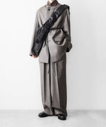 画像をギャラリービューアに読み込む, ssstein(シュタイン)のEX. FINE WOOL OVERSIZED SINGLE BREASTED LONG JACKET - GREIGEの公式通販サイトsession福岡セレクトショップ
