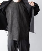 画像をギャラリービューアに読み込む, paratrait-パラトレイトのBARK SKIN BLOUSONのCHARCOAL公式通販サイトsession福岡セレクトショップ
