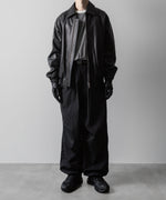 画像をギャラリービューアに読み込む, ssstein(シュタイン)の24AWコレクション NYLON TWILL CARGO EASY TROUSERS - BLACK 公式通販サイトsession福岡セレクトショップ
