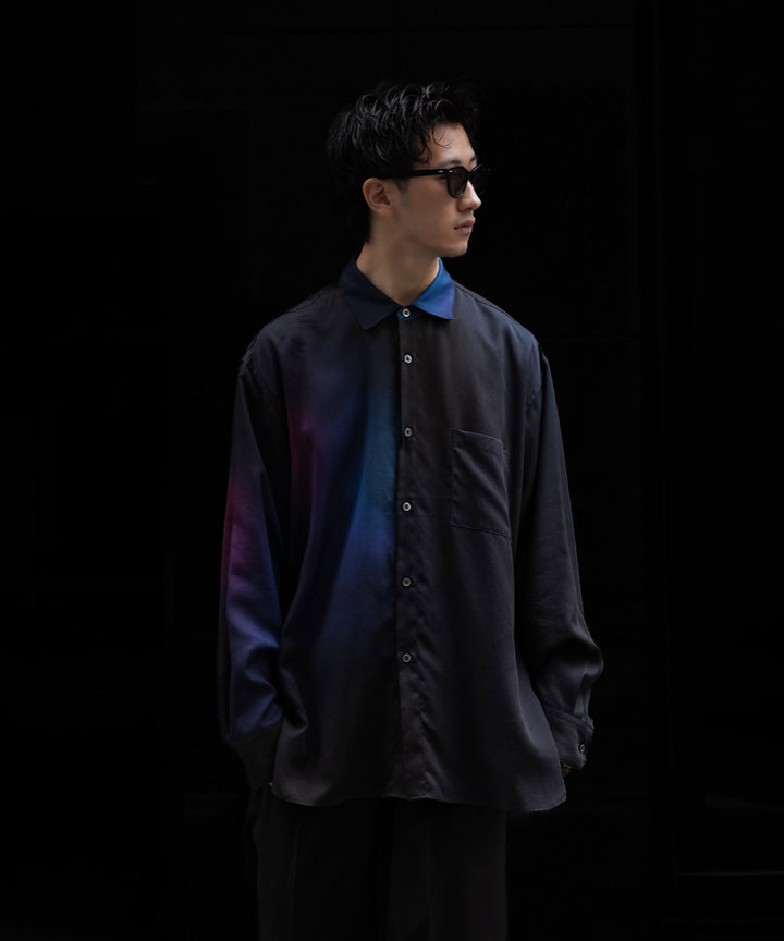 【stein】ssstein シュタインのOVERSIZED TENCEL LS SHIRT - GRADATION公式通販サイトsession福岡セレクトショップ
