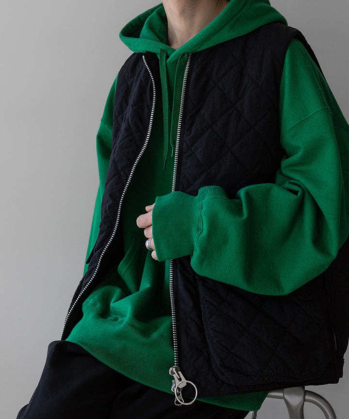 stein(シュタイン)の23SSコレクションのOVERSIZED UNTWISTED YARN SWEAT HOOD LSのGREEN sessionセッション福岡セレクトショップ 公式通販サイト