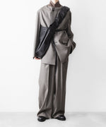 画像をギャラリービューアに読み込む, ssstein(シュタイン)のGOAT LEATHER SHIRRING HANDLE SHOULDER BAG - BLACKの公式通販サイトsession福岡セレクトショップ
