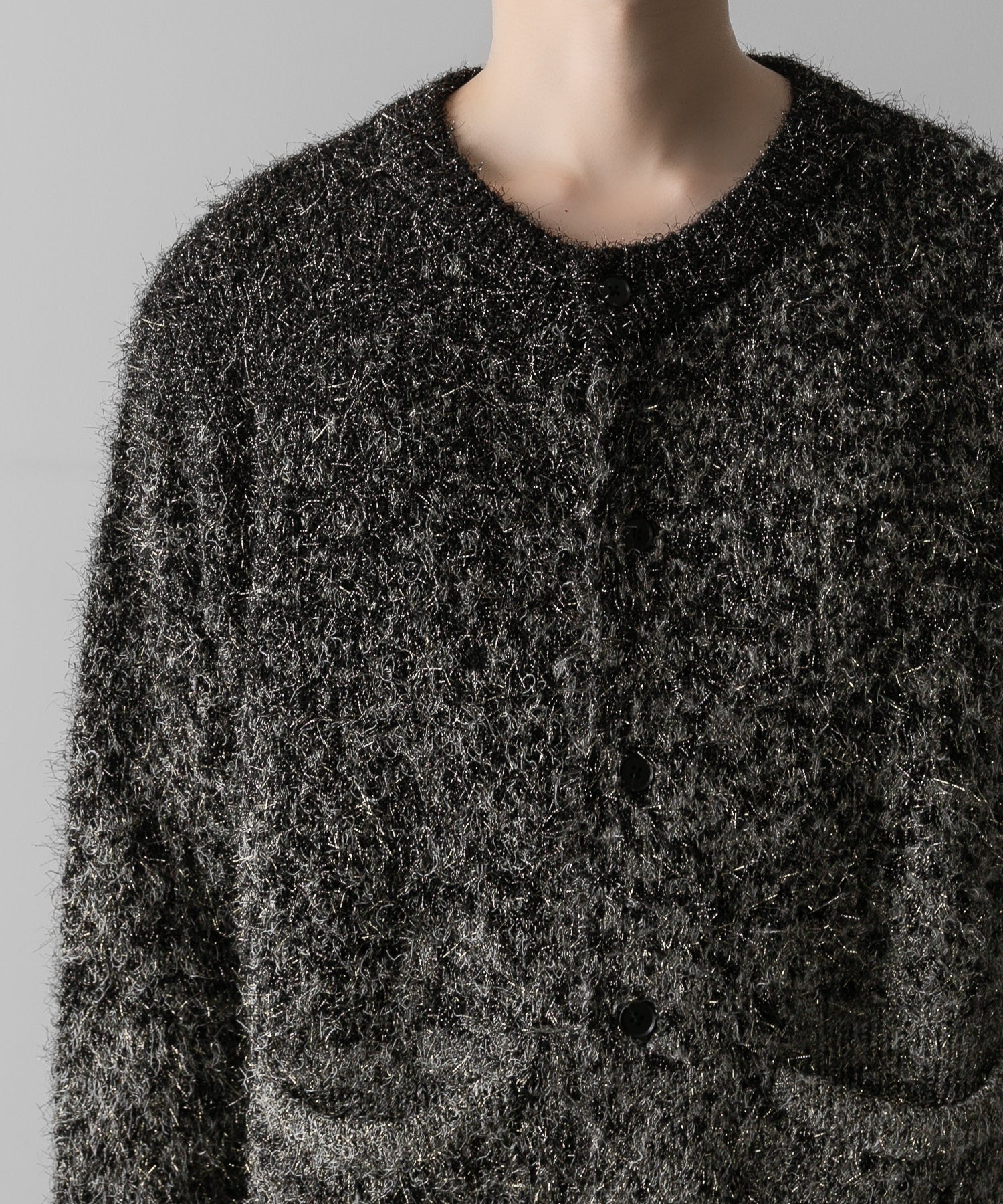 ssstein(シュタイン)の24AWコレクション GLITTER FUR KNIT GRADATION CARDIGAN - GRADATION 公式通販サイトsession福岡セレクトショップ