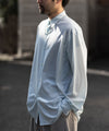 【KANEMASA PHIL.】46G MODEST SHIRT - SAX