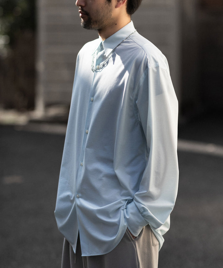 【KANEMASA PHIL.】カネマサフィルの46G MODEST L/S SHIRT - SAXの公式通販サイトsession福岡セレクトショップ
