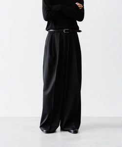 SUBLATIONS / サブレーションズ】SUPER140 3TUCK BAGGY TROUSERS