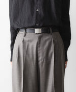画像をギャラリービューアに読み込む, ssstein(シュタイン)のEXTRA FINE WOOL EASY LONG WIDE TROUSERS - GREIGEの公式通販サイトsession福岡セレクトショップ
