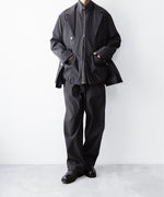 画像をギャラリービューアに読み込む, paratrait-パラトレイトのBARK SKIN BLOUSONのCHARCOAL公式通販サイトsession福岡セレクトショップ
