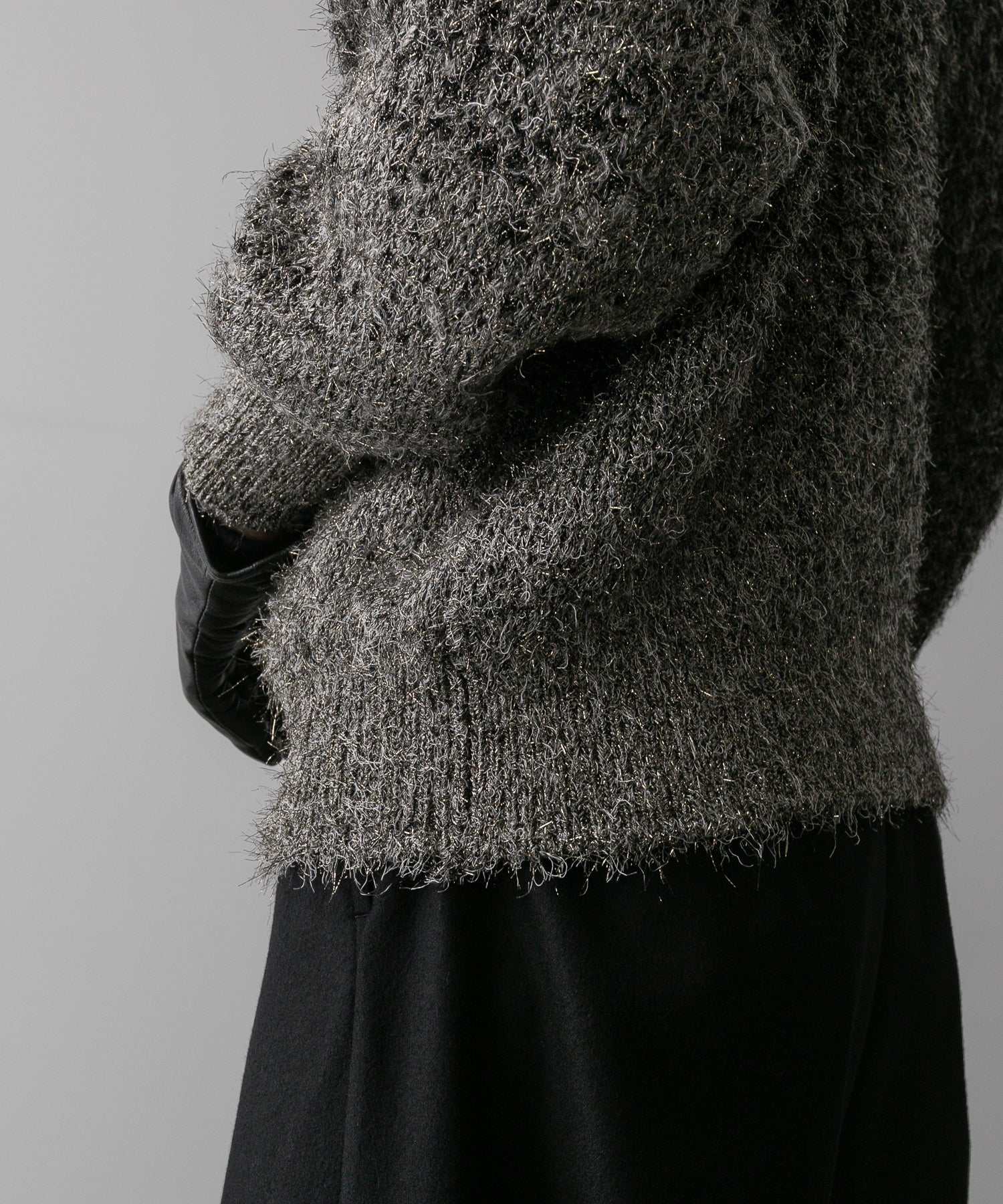 ssstein(シュタイン)の24AWコレクション GLITTER FUR KNIT GRADATION CARDIGAN - GRADATION 公式通販サイトsession福岡セレクトショップ