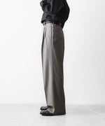 画像をギャラリービューアに読み込む, ssstein(シュタイン)のEXTRA FINE WOOL EASY LONG WIDE TROUSERS - GREIGEの公式通販サイトsession福岡セレクトショップ
