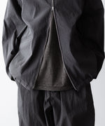 画像をギャラリービューアに読み込む, paratrait-パラトレイトのBARK SKIN BLOUSONのCHARCOAL公式通販サイトsession福岡セレクトショップ
