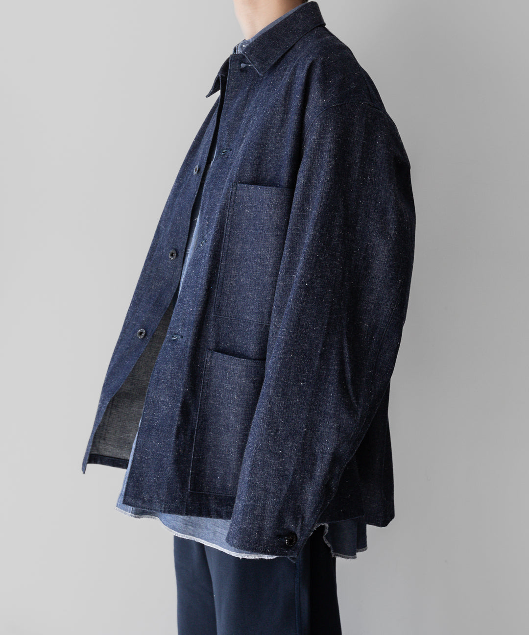 【INTÉRIM】30s USMC UTILITY DUNGAREE JACKET - NAVY
