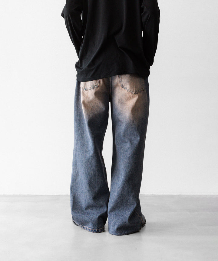 CODA コーダのDUST INDIGO ACID WASH BREAK CUT FLARED JEANSのDUST INDIGO 公式通販サイトsession福岡セレクトショップ