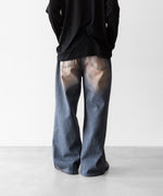 画像をギャラリービューアに読み込む, CODA コーダのDUST INDIGO ACID WASH BREAK CUT FLARED JEANSのDUST INDIGO 公式通販サイトsession福岡セレクトショップ
