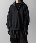 画像をギャラリービューアに読み込む, KANEMASA PHIL. カネマサフィルの36G SUPER FINE GAUGE HALF ZIP PULLOVER - BLACKの公式通販サイトsession福岡セレクトショップ
