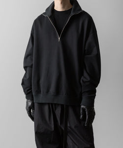 KANEMASA PHIL. カネマサフィルの36G SUPER FINE GAUGE HALF ZIP PULLOVER - BLACKの公式通販サイトsession福岡セレクトショップ