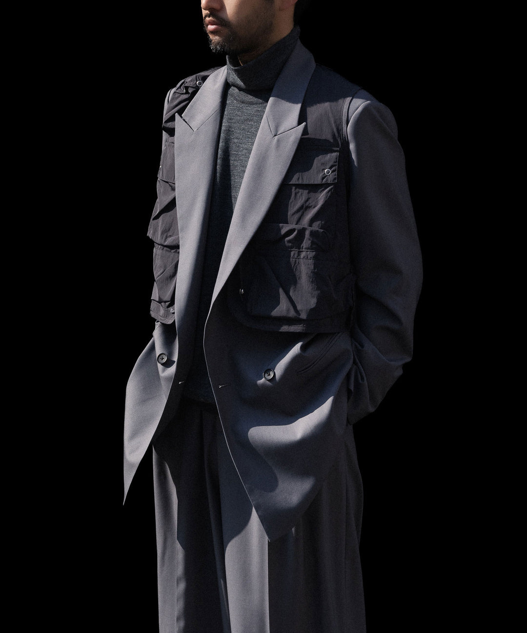 ANTHEM A アンセム エーのDOCKING NYLON SHORT BLOUSONの公式通販サイトsession福岡セレクトショップ