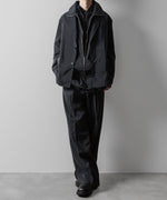 画像をギャラリービューアに読み込む, ssstein(シュタイン)の24AWコレクション SILK NYLON SKIPPER SHIRT - BLACK 公式通販サイトsession福岡セレクトショップ
