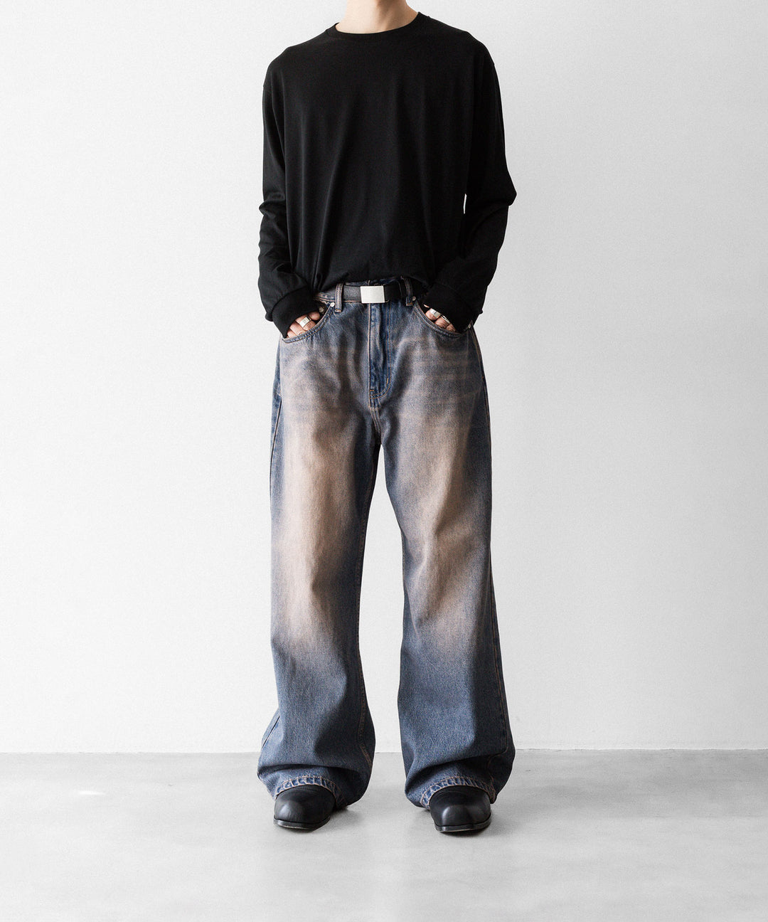 CODA コーダのDUST INDIGO ACID WASH BREAK CUT FLARED JEANSのDUST INDIGO 公式通販サイトsession福岡セレクトショップ