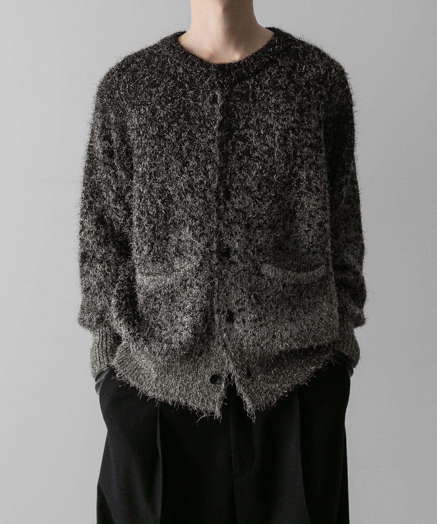 ssstein(シュタイン)の24AWコレクション GLITTER FUR KNIT GRADATION CARDIGAN - GRADATION 公式通販サイトsession福岡セレクトショップ