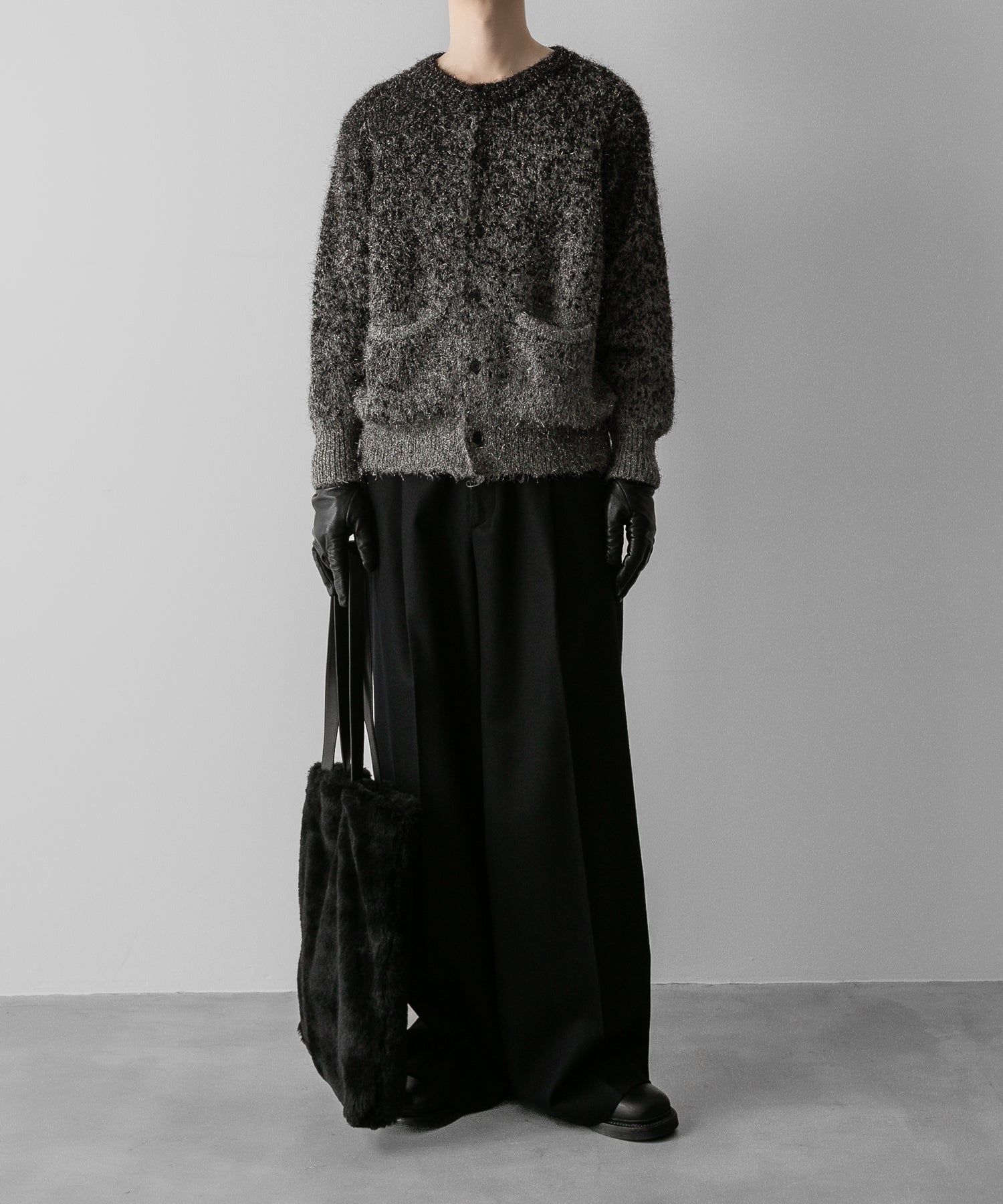 ssstein(シュタイン)の24AWコレクション GLITTER FUR KNIT GRADATION CARDIGAN - GRADATION 公式通販サイトsession福岡セレクトショップ