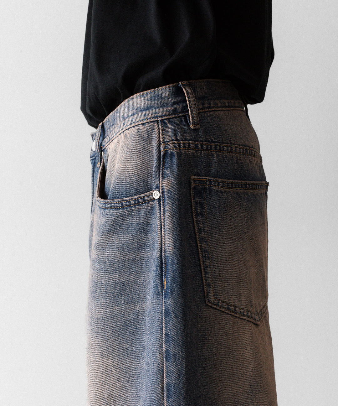CODA コーダのDUST INDIGO ACID WASH BREAK CUT FLARED JEANSのDUST INDIGO 公式通販サイトsession福岡セレクトショップ