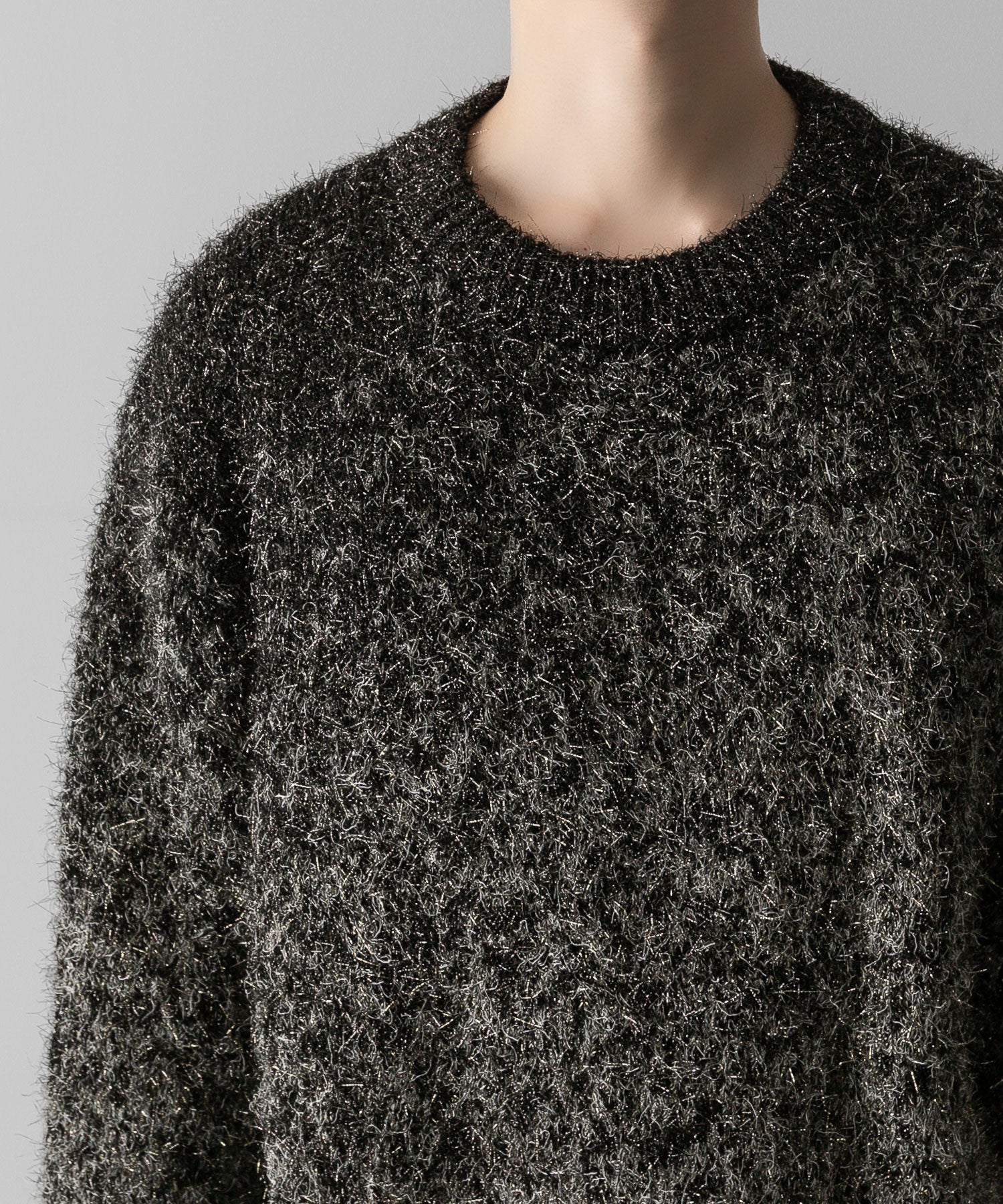 ssstein(シュタイン)の24AWコレクション GLITTER FUR KNIT GRADATION CREW NECK LS - GRADATION 公式通販サイトsession福岡セレクトショップ