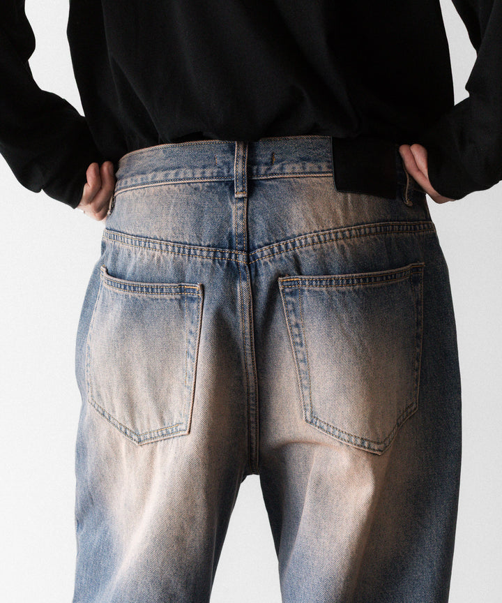 CODA コーダのDUST INDIGO ACID WASH BREAK CUT FLARED JEANSのDUST INDIGO 公式通販サイトsession福岡セレクトショップ