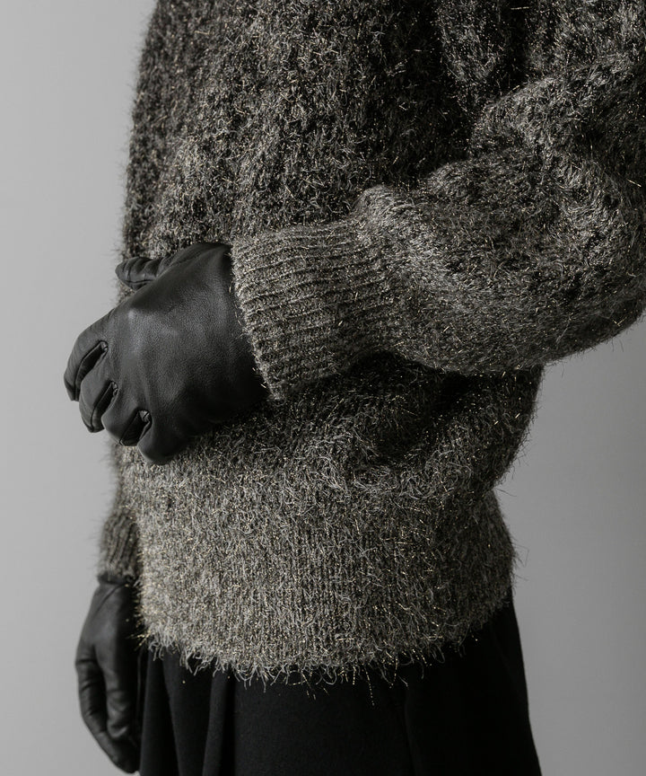 ssstein(シュタイン)の24AWコレクション GLITTER FUR KNIT GRADATION CREW NECK LS - GRADATION 公式通販サイトsession福岡セレクトショップ
