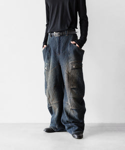 SUBLATIONS / サブレーションズ】SASHIKO BANANA CUTTING PANTS