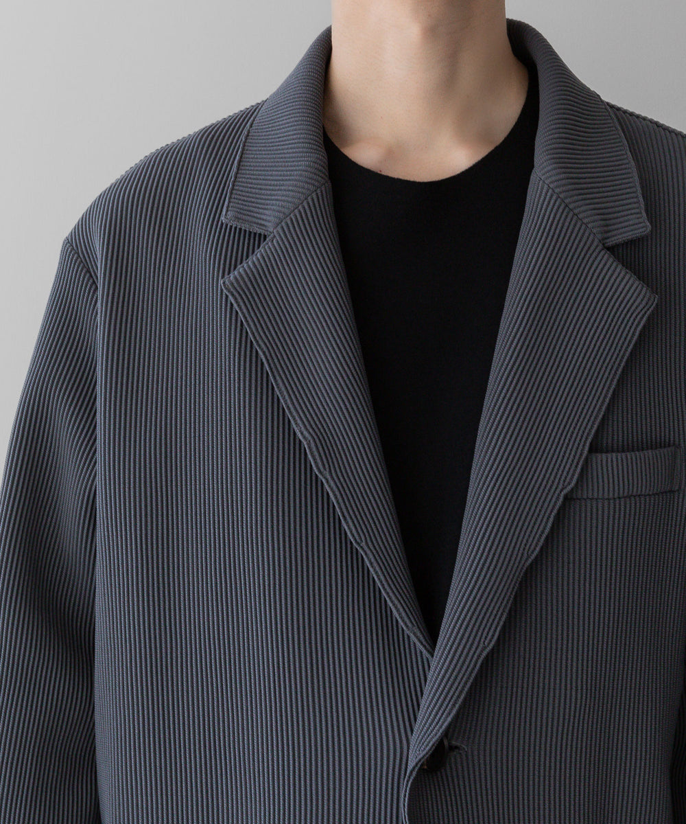 【stein】シュタインのグラデーションプリーツジャケット 公式通販 OVERSIZED GRADATION PLEATS JACKET - N.GREY