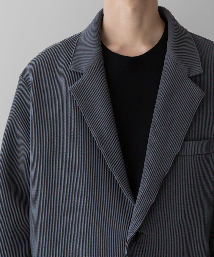 【stein】シュタインのグラデーションプリーツジャケット 公式通販 OVERSIZED GRADATION PLEATS JACKET - N.GREY