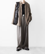 画像をギャラリービューアに読み込む, ssstein(シュタイン)のCUPRO FIBRIL OVERSIZED LS SHIRT - KHAKIの公式通販サイトsession福岡セレクトショップ
