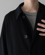 画像をギャラリービューアに読み込む, 【INTÉRIM】インテリムのFLUID WOOL TRICOTINE SINGLE RAGLAN COAT - BLACK公式通販サイトsession福岡セレクトショップ
