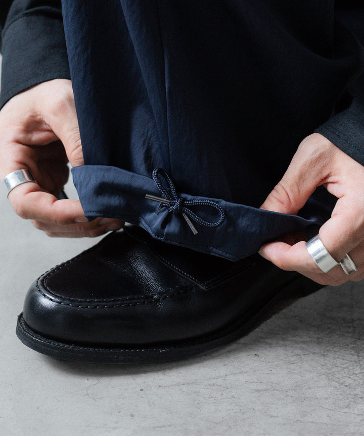 ANTHEM A-アンセムエーのSATIN MILITARY EASY PANTSのNAVY公式通販サイトsession福岡セレクトショップ 