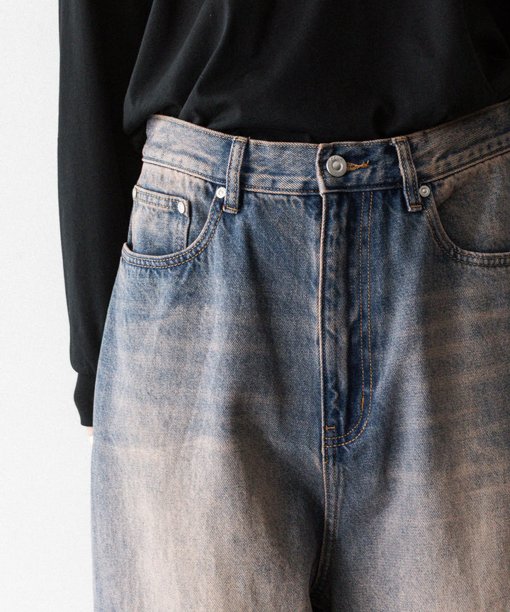 CODA コーダのDUST INDIGO ACID WASHED EXTENDED CUT LUFT JEANSのDUST INDIGO 公式通販サイトsession福岡セレクトショップ