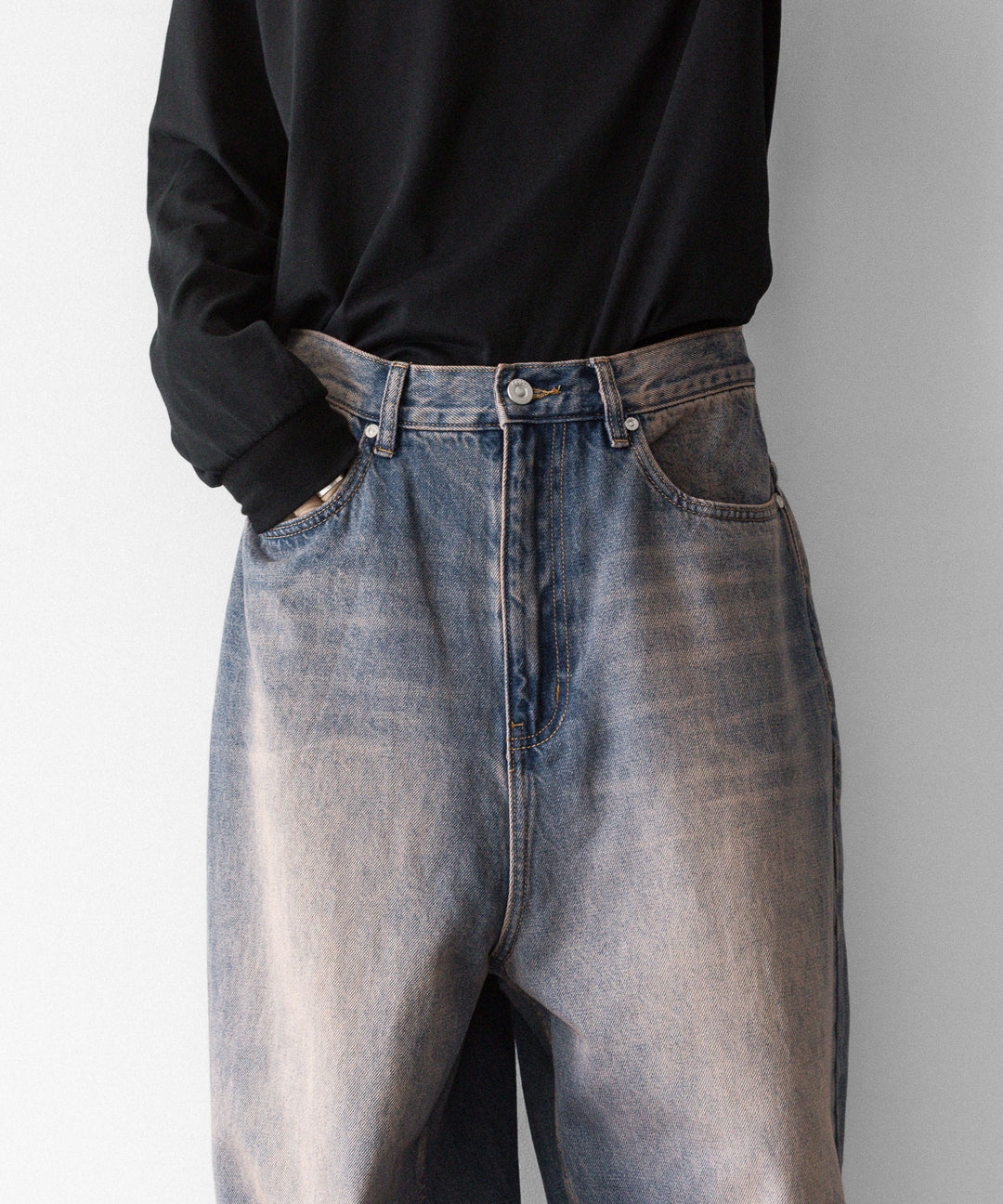 CODA コーダのDUST INDIGO ACID WASHED EXTENDED CUT LUFT JEANSのDUST INDIGO 公式通販サイトsession福岡セレクトショップ