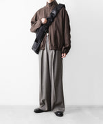 画像をギャラリービューアに読み込む, ssstein(シュタイン)のGOAT LEATHER SHIRRING HANDLE SHOULDER BAG - BLACKの公式通販サイトsession福岡セレクトショップ
