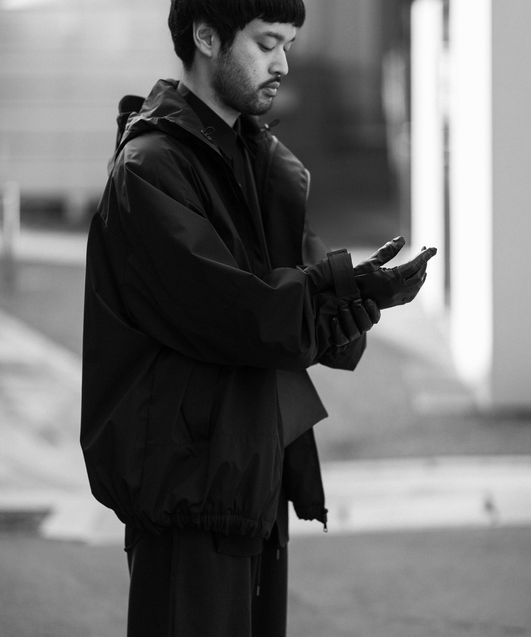 ssstein(シュタイン)のWEATHER PROTECTION HOODED JACKET - BLACKの公式通販サイトsession福岡セレクトショップ