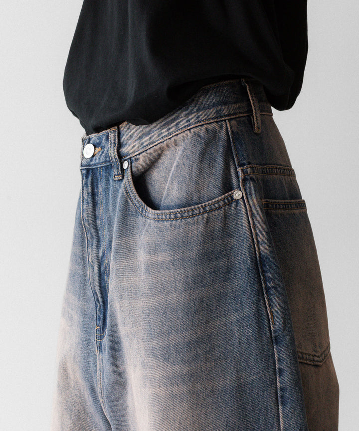 CODA コーダのDUST INDIGO ACID WASHED EXTENDED CUT LUFT JEANSのDUST INDIGO 公式通販サイトsession福岡セレクトショップ