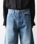 画像をギャラリービューアに読み込む, ssstein(シュタイン)のDEFORMATION WIDE DENIM PANTS - INDIGOの公式通販サイトsession福岡セレクトショップ

