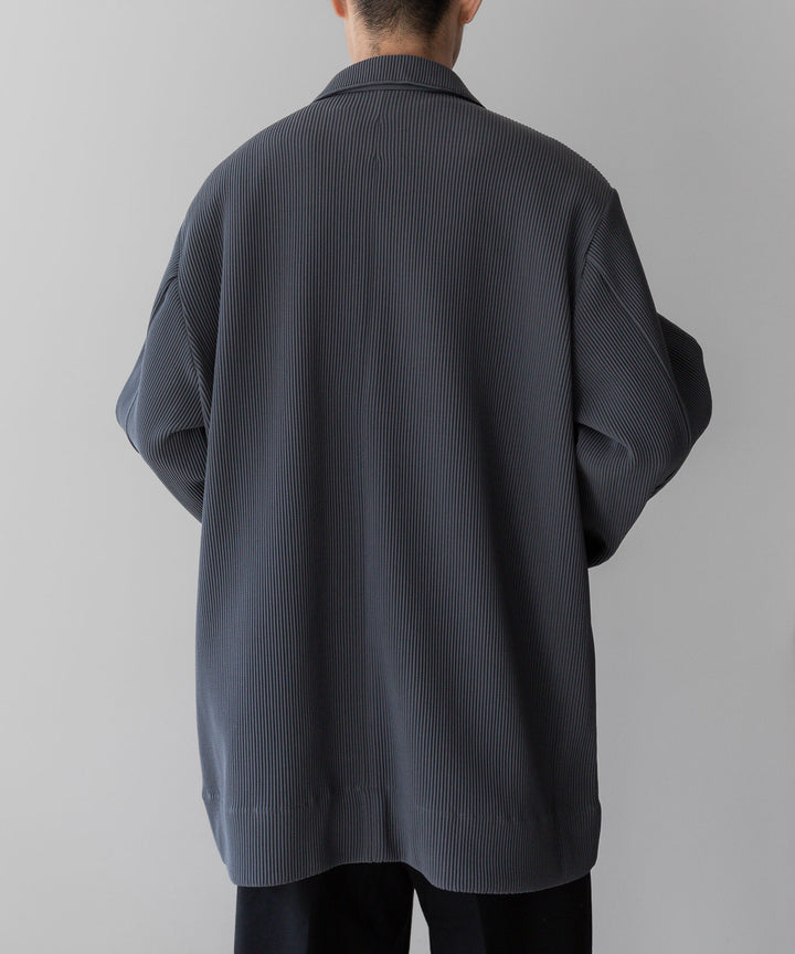 【stein】シュタインのグラデーションプリーツジャケット 公式通販 OVERSIZED GRADATION PLEATS JACKET - N.GREY