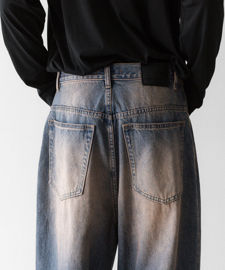 CODA コーダのDUST INDIGO ACID WASHED EXTENDED CUT LUFT JEANSのDUST INDIGO 公式通販サイトsession福岡セレクトショップ