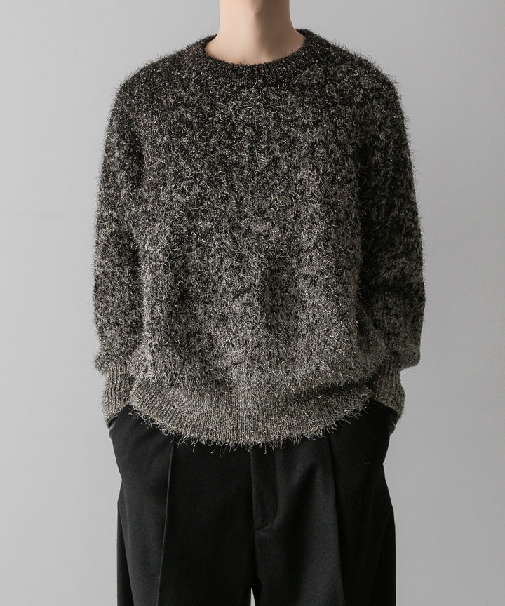ssstein(シュタイン)の24AWコレクション GLITTER FUR KNIT GRADATION CREW NECK LS - GRADATION 公式通販サイトsession福岡セレクトショップ